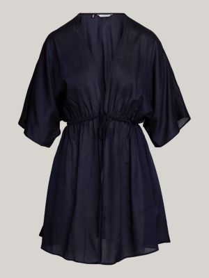 Robe de plage courte Essential Bleu Tommy Hilfiger