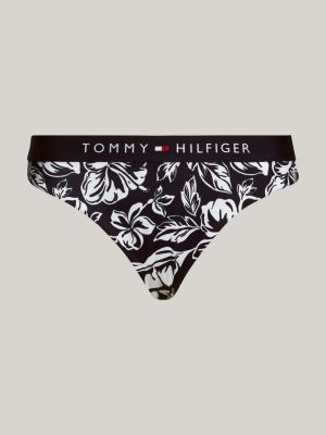 slip bikini th original con stampa floreale bianco da donne tommy hilfiger