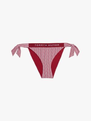 slip bikini original con laccetti multicolore da donne tommy hilfiger