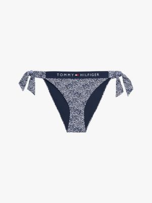 slip bikini original con laccetti multicolore da donne tommy hilfiger