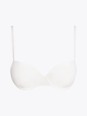 white padded demi bra for women tommy hilfiger