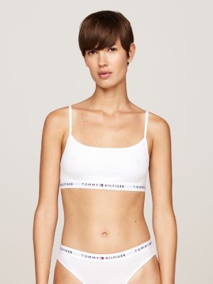 2 pack bralette non imbottite senza ferretti bianco da donne tommy hilfiger