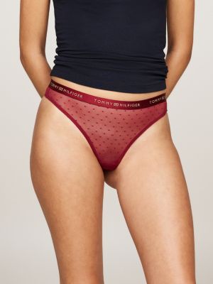 multi 1-pack mesh thong gift set for women tommy hilfiger