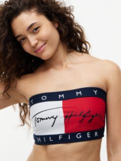 Heritage Logo Colour-Blocked Bandeau — Blue 3
