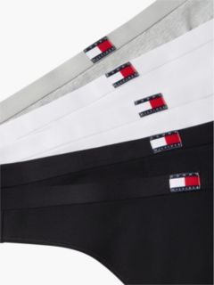 5-Pack Heritage Logo Thongs — White 8