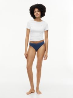 5-Pack Heritage Logo Thongs — White 2