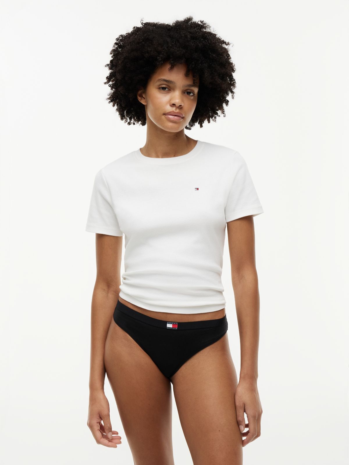 5-Pack Heritage Logo Thongs — Beige