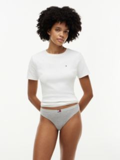 5-Pack Heritage Logo Thongs — Beige 7