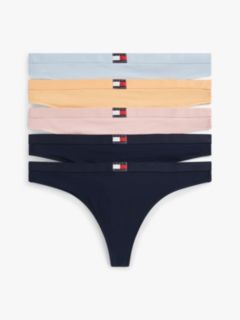 5-Pack Heritage Logo Thongs — Pink 1