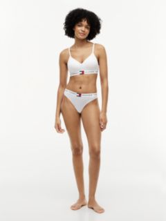 Heritage Moulded Push-Up Bralette — White 2