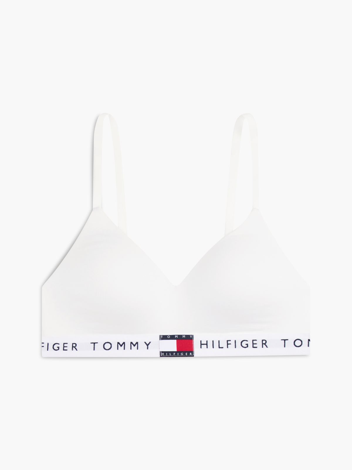 Heritage Moulded Push-Up Bralette — White