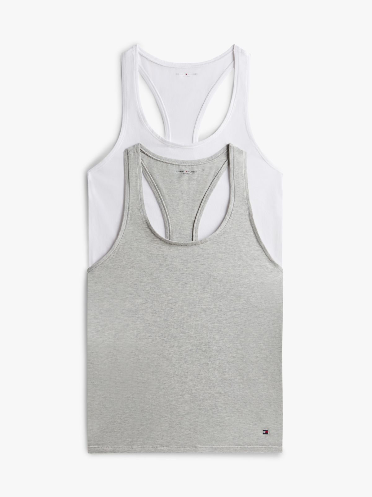 2-Pack Hilfiger Flag Racerback Tank Tops — Purple