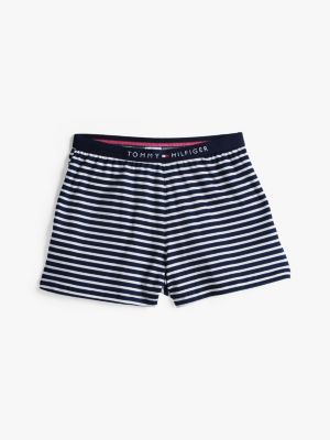 completo pigiama relaxed fit con shorts multicolore da donne tommy hilfiger