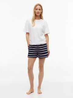 Essential Relaxed Pyjama T-Shirt — White 2