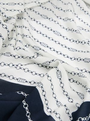 meerdere kleuren pareo met print voor dames - tommy hilfiger