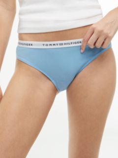 Logo Waistband Briefs — Blue 3