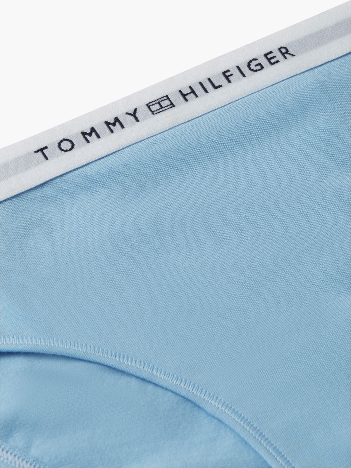 Logo Waistband Briefs — Blue
