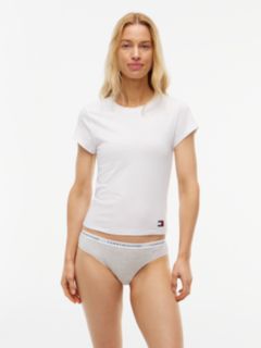 Logo Waistband Briefs — Grey 1