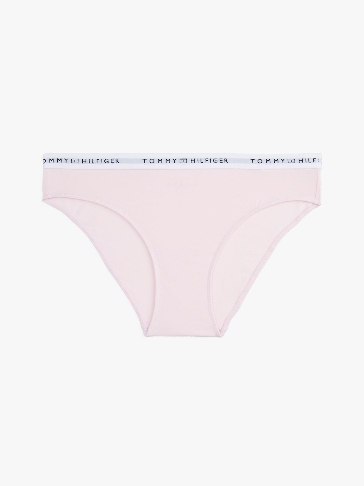 Logo Waistband Briefs — Pink
