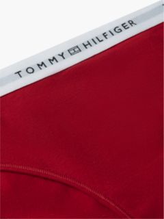 Logo Waistband Briefs — Red 6