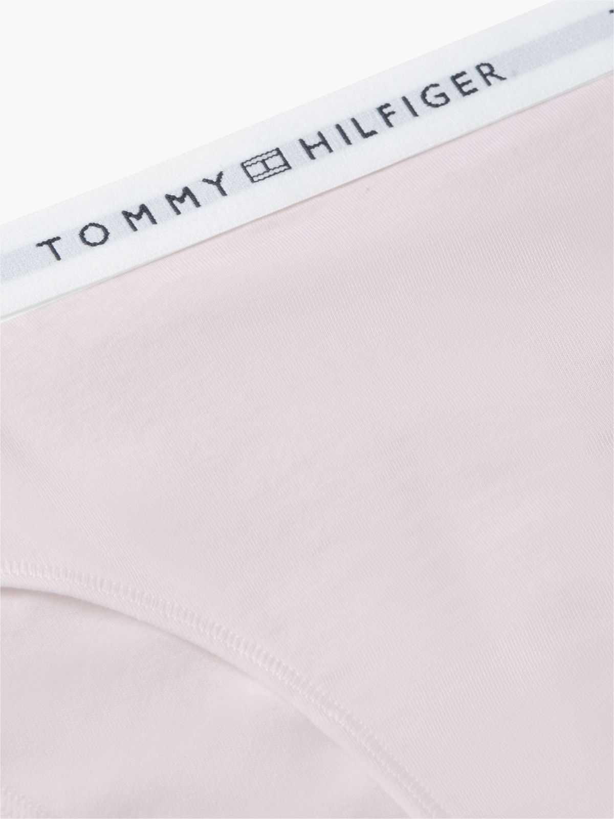 Logo Waistband Briefs — White
