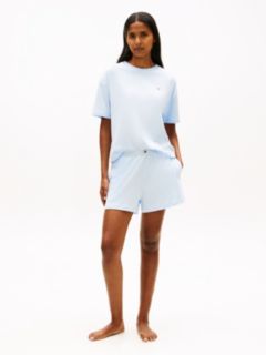 Essential Relaxed Jersey Shorts Pyjama Set — Blue 1