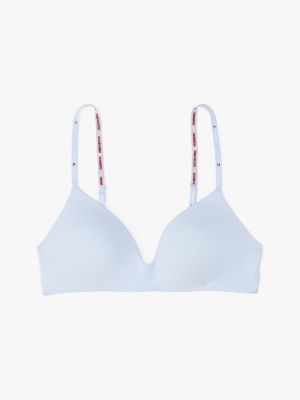 reggiseno original a triangolo imbottito blu da donne tommy hilfiger