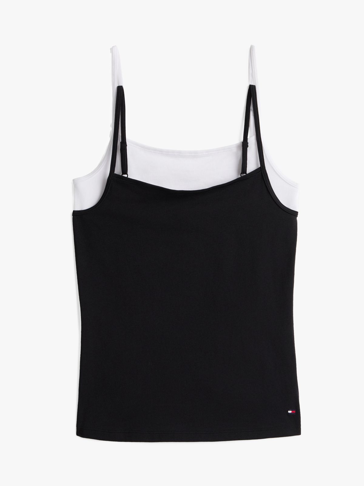 2-Pack Hilfiger Flag Camis — Grey