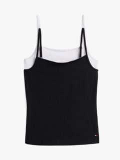 2-Pack Hilfiger Flag Camis — Grey 1