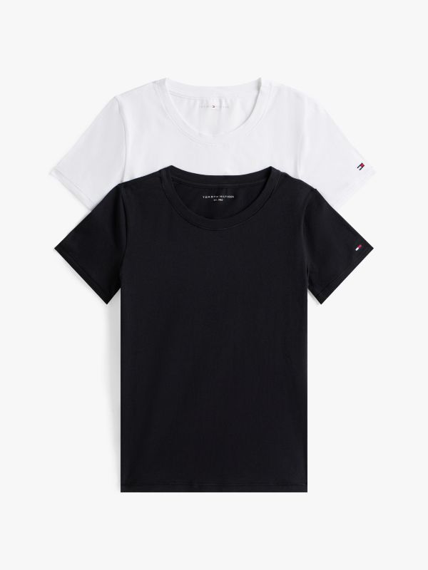 2-Pack Hilfiger Flag Lounge T-Shirts — Grey