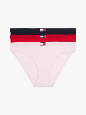 3 pack slip heritage multi da donne tommy hilfiger