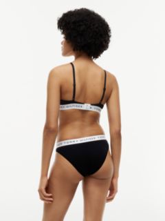 Heritage Tonal Logo Waistband Briefs — Black 4