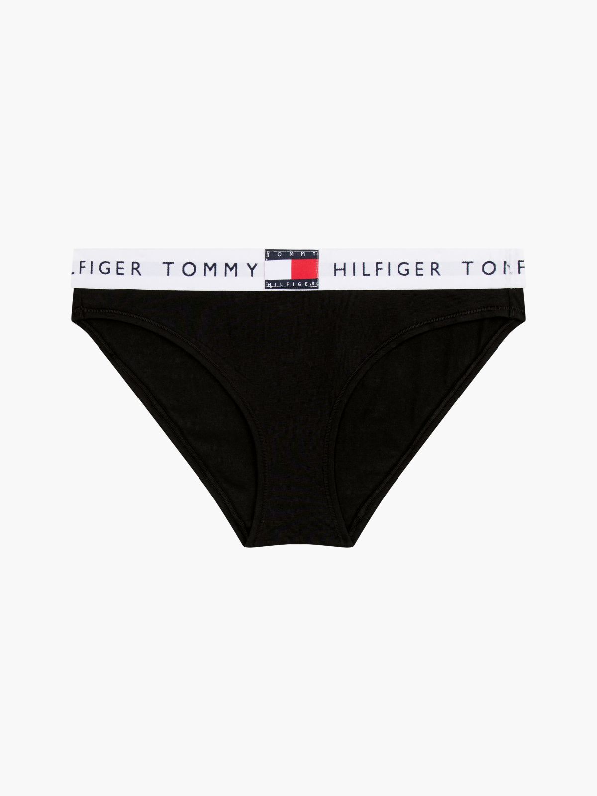 Heritage Tonal Logo Waistband Briefs — Black
