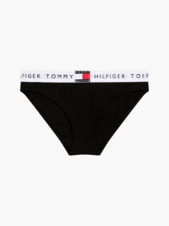 Heritage Tonal Logo Waistband Briefs — Black 5