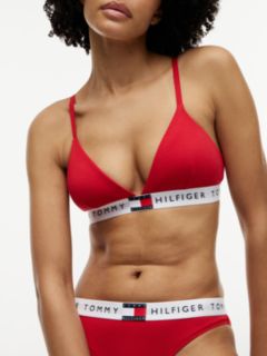 Heritage Tonal Logo Waistband Briefs — Red 3