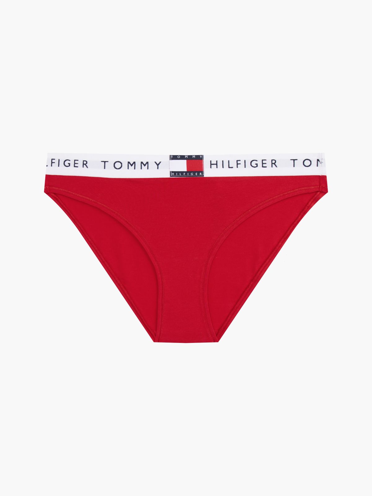 Heritage Tonal Logo Waistband Briefs — Red