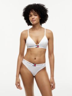 Heritage Tonal Logo Waistband Briefs — White 1