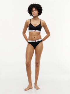 Heritage Logo Thong — Black 2