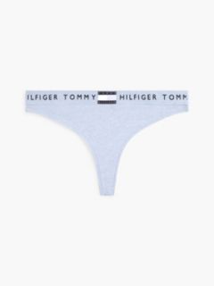 Heritage Logo Thong — Blue 5