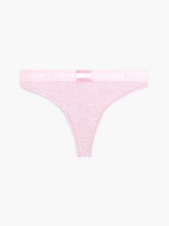 Heritage Logo Thong — Pink 5