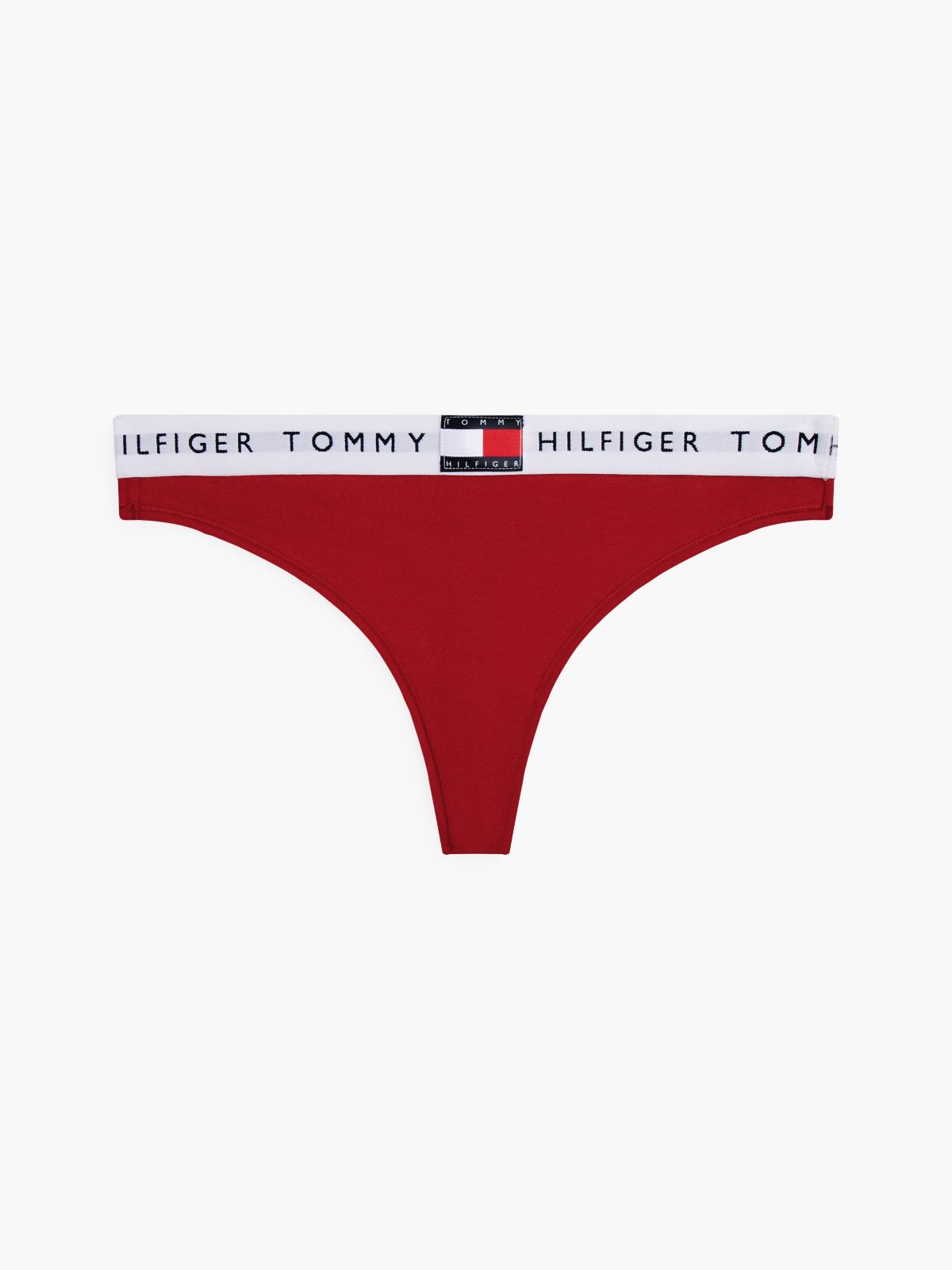 Heritage Logo Thong — Red