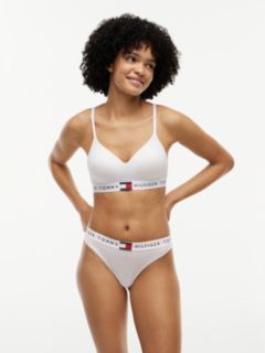 Heritage Logo Thong — White 1