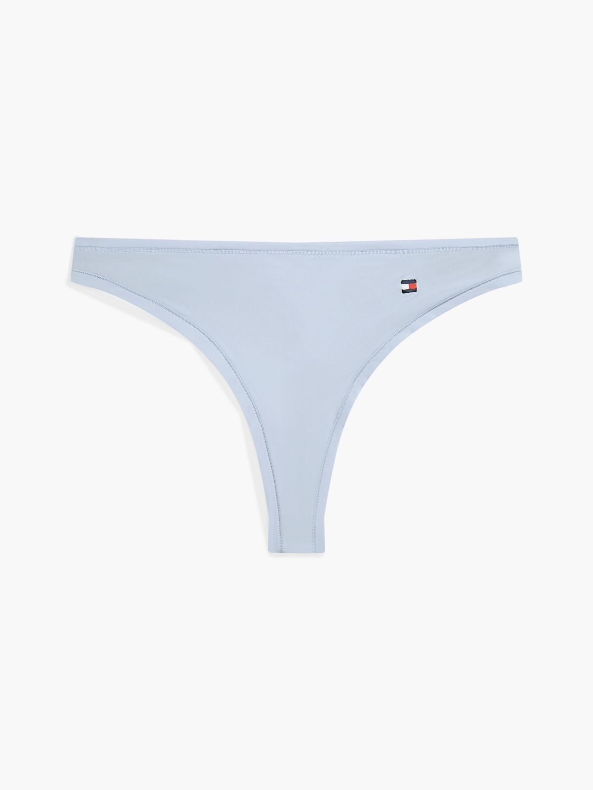 Essential Flag Embroidery Microfibre Thong — Blue