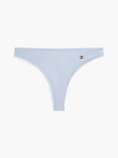 Essential Flag Embroidery Microfibre Thong — Blue 5