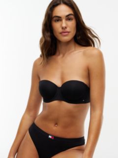 Essential Microfibre Strapless Bra — Black 4