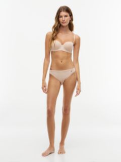 Essential Microfibre Strapless Bra — Beige 2