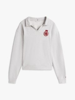 TH Crest Relaxed Lounge Jumper — Grey 5