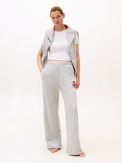 TH Crest Wide Leg Joggers — Grey 1