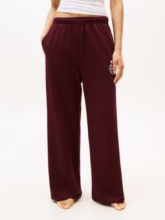 TH Crest Wide Leg Joggers — Brown 2
