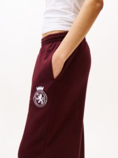 TH Crest Wide Leg Joggers — Brown 3